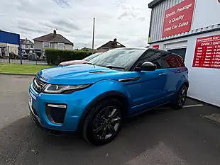 Used 2018 Land Rover Range Rover Evoque Landmark Blue - Interior and Exterior details 2