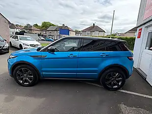 Used 2018 Land Rover Range Rover Evoque Landmark Blue - Interior and Exterior details 3