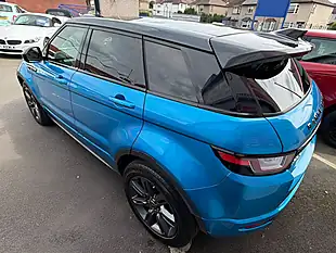 Used 2018 Land Rover Range Rover Evoque Landmark Blue - Interior and Exterior details 4