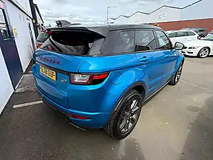 Used 2018 Land Rover Range Rover Evoque Landmark Blue - Interior and Exterior details 6
