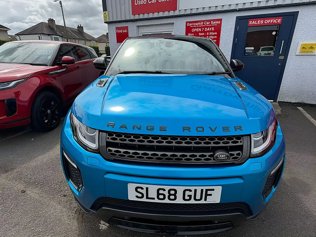 Used 2018 Land Rover Range Rover Evoque Landmark Blue - Interior and Exterior details 7