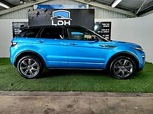 Used 2018 Land Rover Range Rover Evoque Landmark Blue - Interior and Exterior details 2