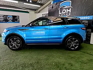 Used 2018 Land Rover Range Rover Evoque Landmark Blue - Interior and Exterior details 5