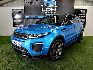Used 2018 Land Rover Range Rover Evoque Landmark Blue - Interior and Exterior details 7