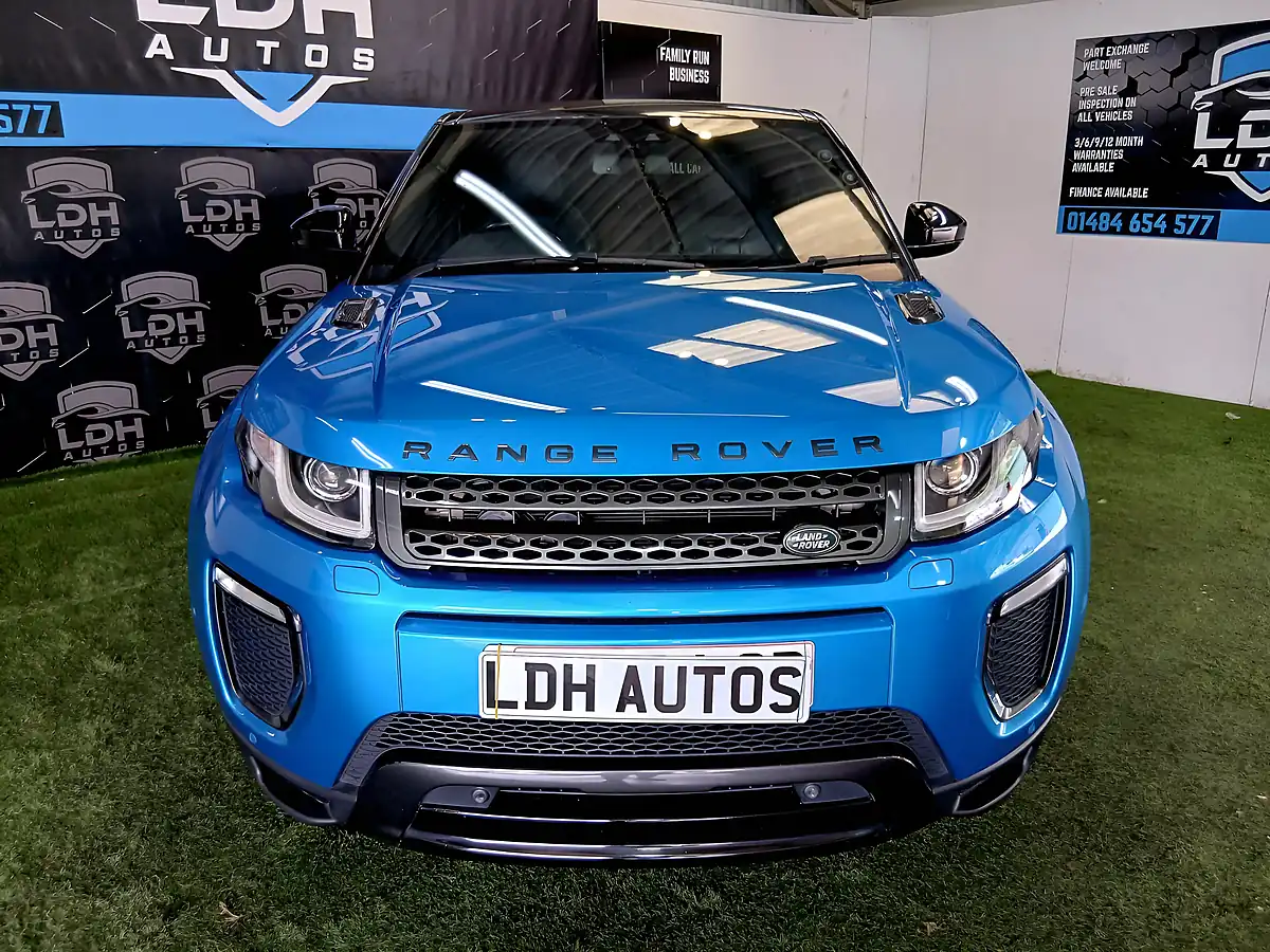Used 2018 Land Rover Range Rover Evoque Landmark Blue - Interior and Exterior details 8