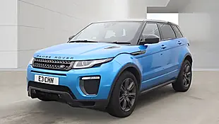 Used 2018 Land Rover Range Rover Evoque Landmark Blue - Interior and Exterior details 3
