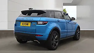 Used 2018 Land Rover Range Rover Evoque Landmark Blue - Interior and Exterior details 4