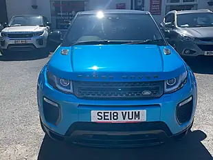 Used 2018 Land Rover Range Rover Evoque Landmark Blue - Interior and Exterior details 11