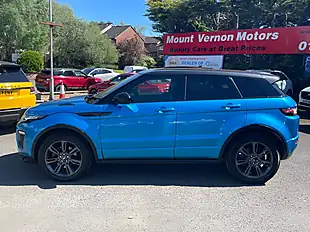 Used 2018 Land Rover Range Rover Evoque Landmark Blue - Interior and Exterior details 5