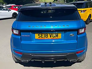 Used 2018 Land Rover Range Rover Evoque Landmark Blue - Interior and Exterior details 7
