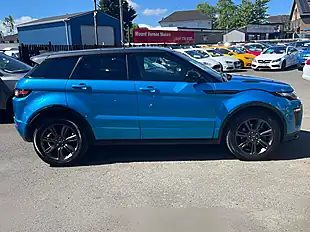 Used 2018 Land Rover Range Rover Evoque Landmark Blue - Interior and Exterior details 9