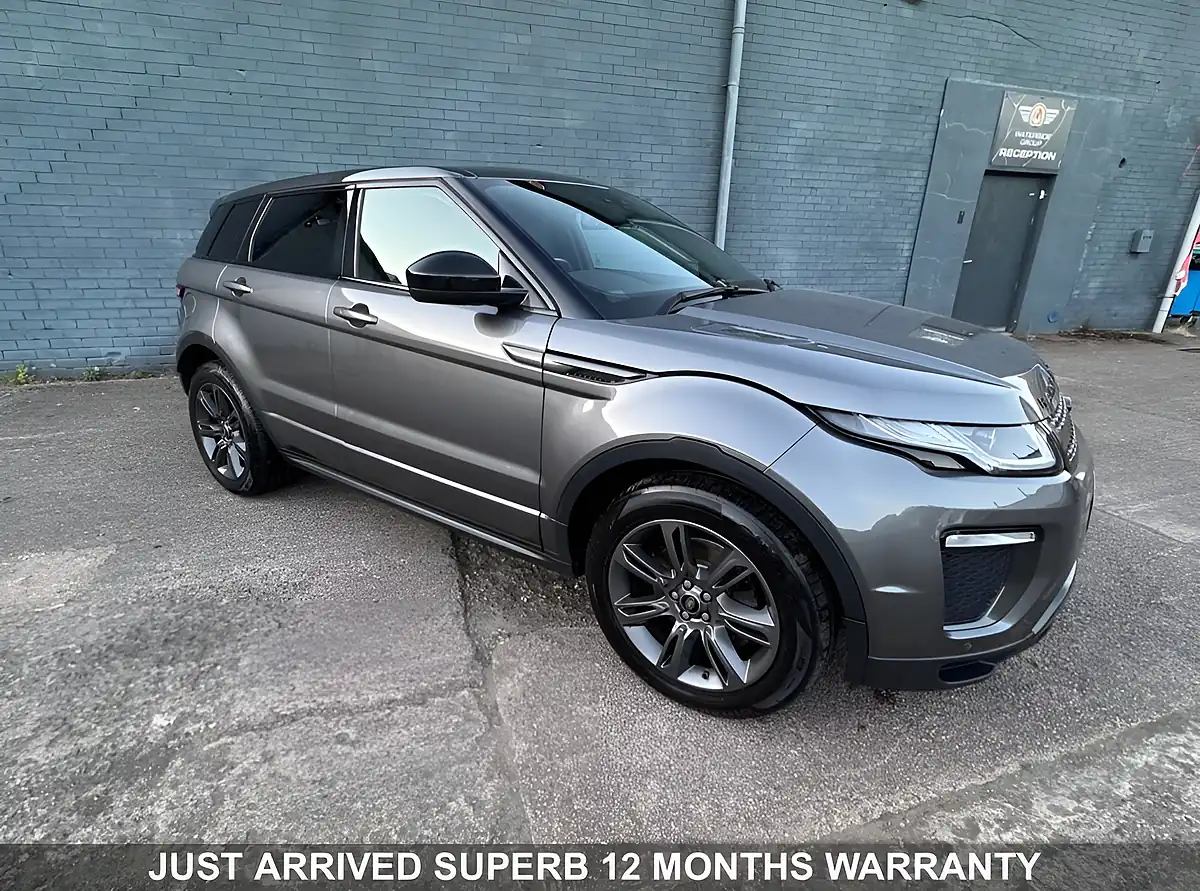 Used 2018 Land Rover Range Rover Evoque Landmark Graphite Grey - Front View