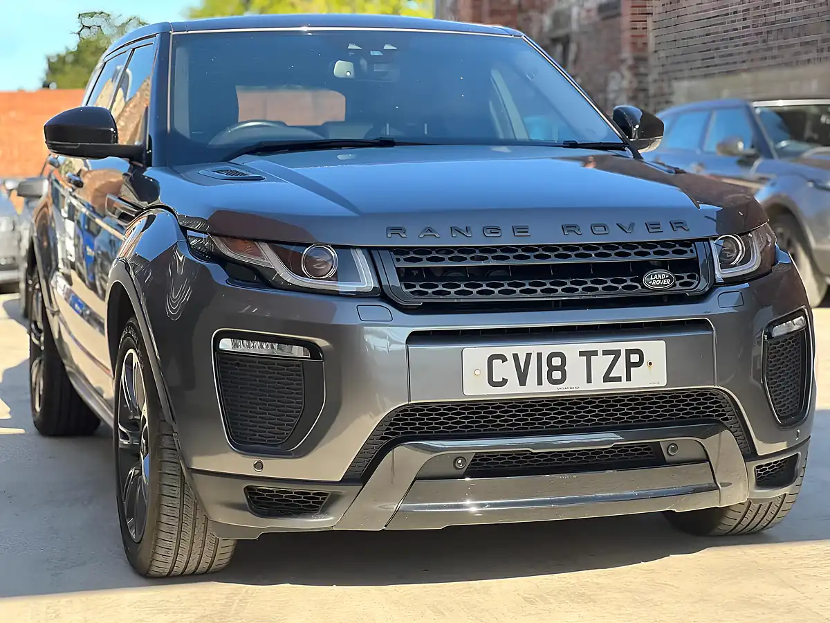 Used 2018 Land Rover Range Rover Evoque Landmark Grey - Front View