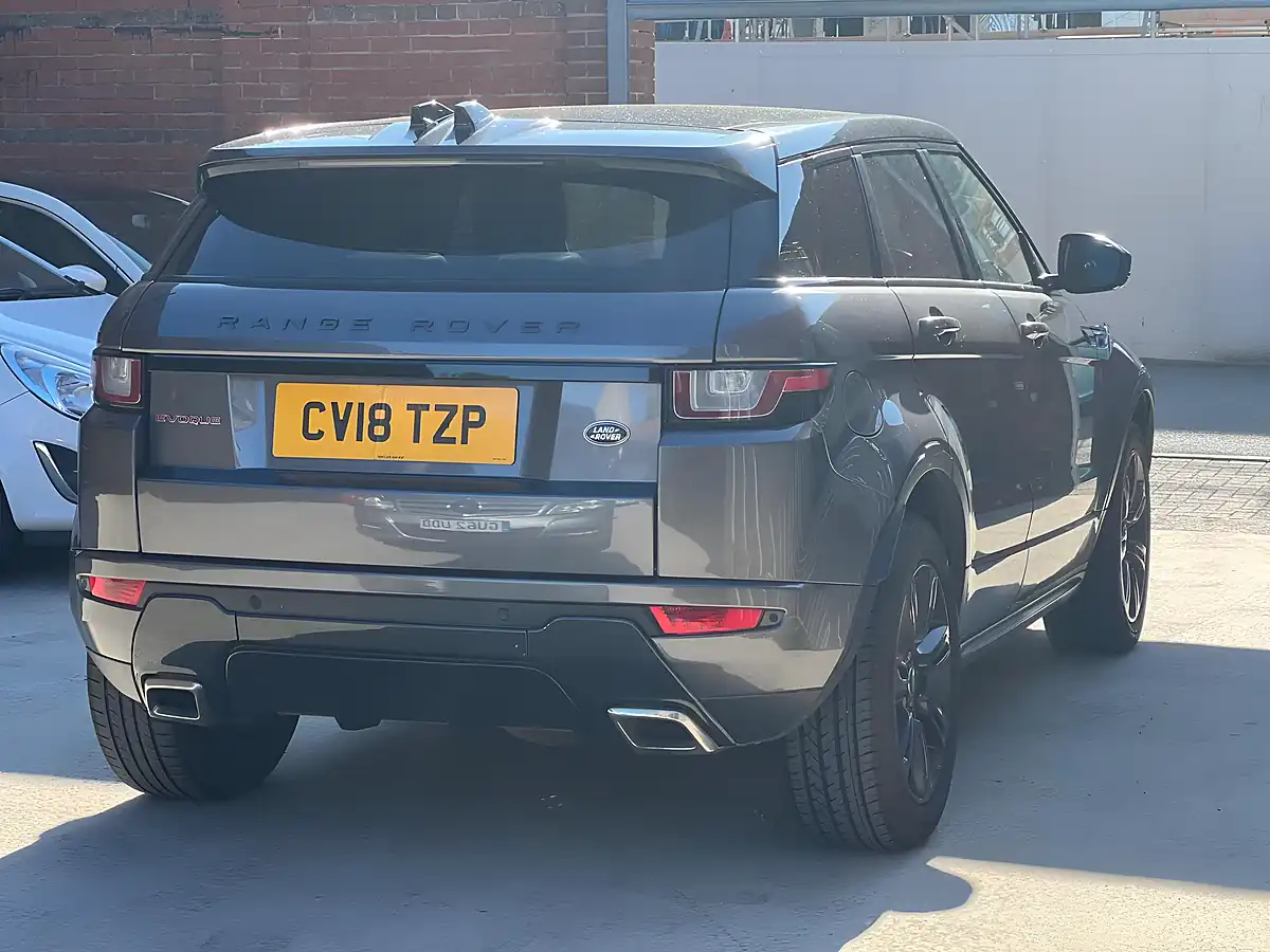 Used 2018 Land Rover Range Rover Evoque Landmark Grey - Interior and Exterior details 9