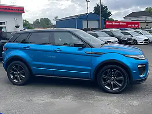Used 2018 Land Rover Range Rover Evoque Landmark Moraine Blue - Interior and Exterior details 10