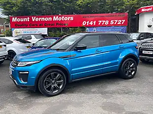 Used 2018 Land Rover Range Rover Evoque Landmark Moraine Blue - Interior and Exterior details 5