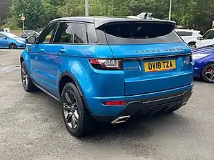 Used 2018 Land Rover Range Rover Evoque Landmark Moraine Blue - Interior and Exterior details 6