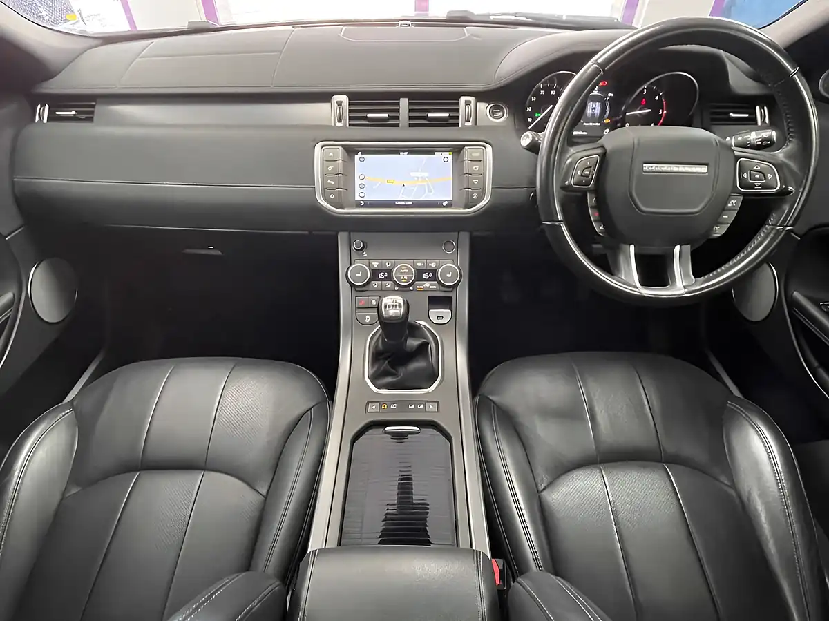Used 2018 Land Rover Range Rover Evoque Landmark Moraine Blue - Interior and Exterior details 2