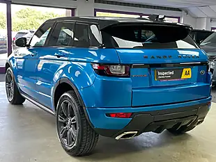 Used 2018 Land Rover Range Rover Evoque Landmark Moraine Blue - Interior and Exterior details 8