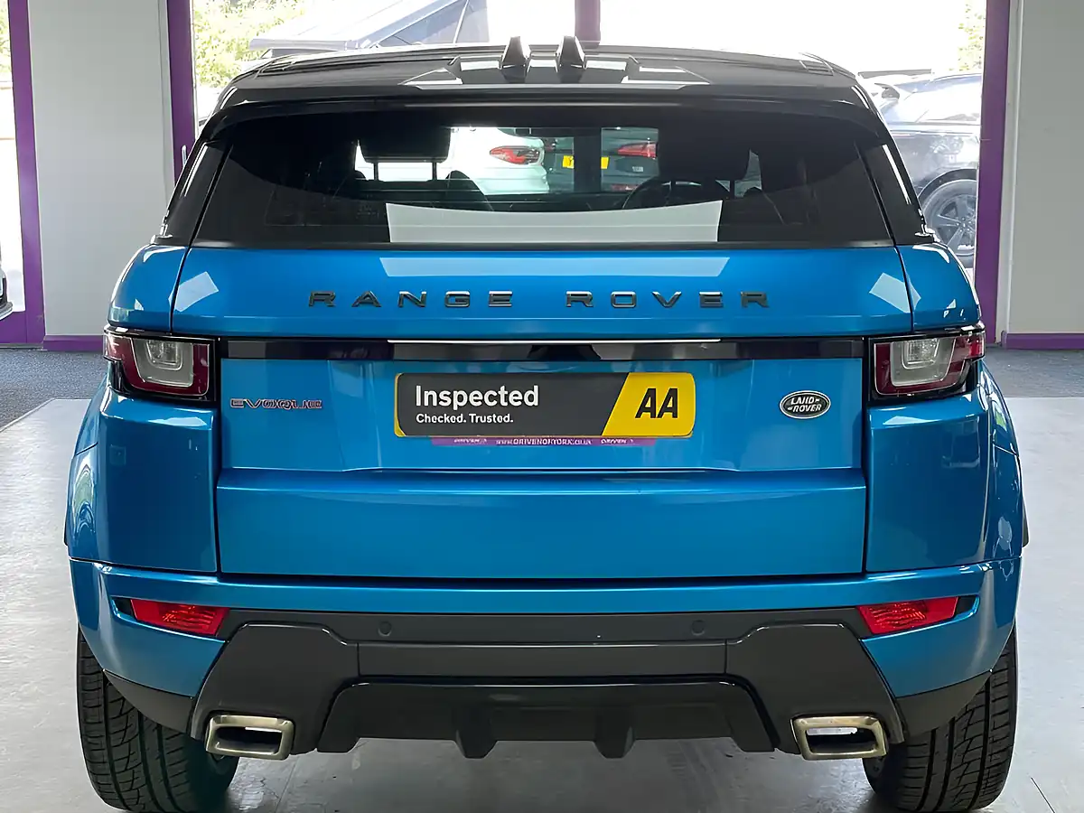 Used 2018 Land Rover Range Rover Evoque Landmark Moraine Blue - Interior and Exterior details 9