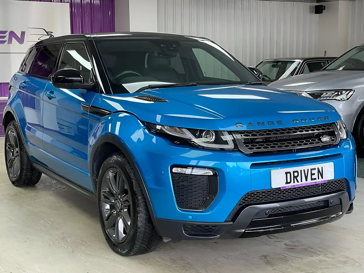 Used 2018 Land Rover Range Rover Evoque Landmark Moraine Blue - Interior and Exterior details 4