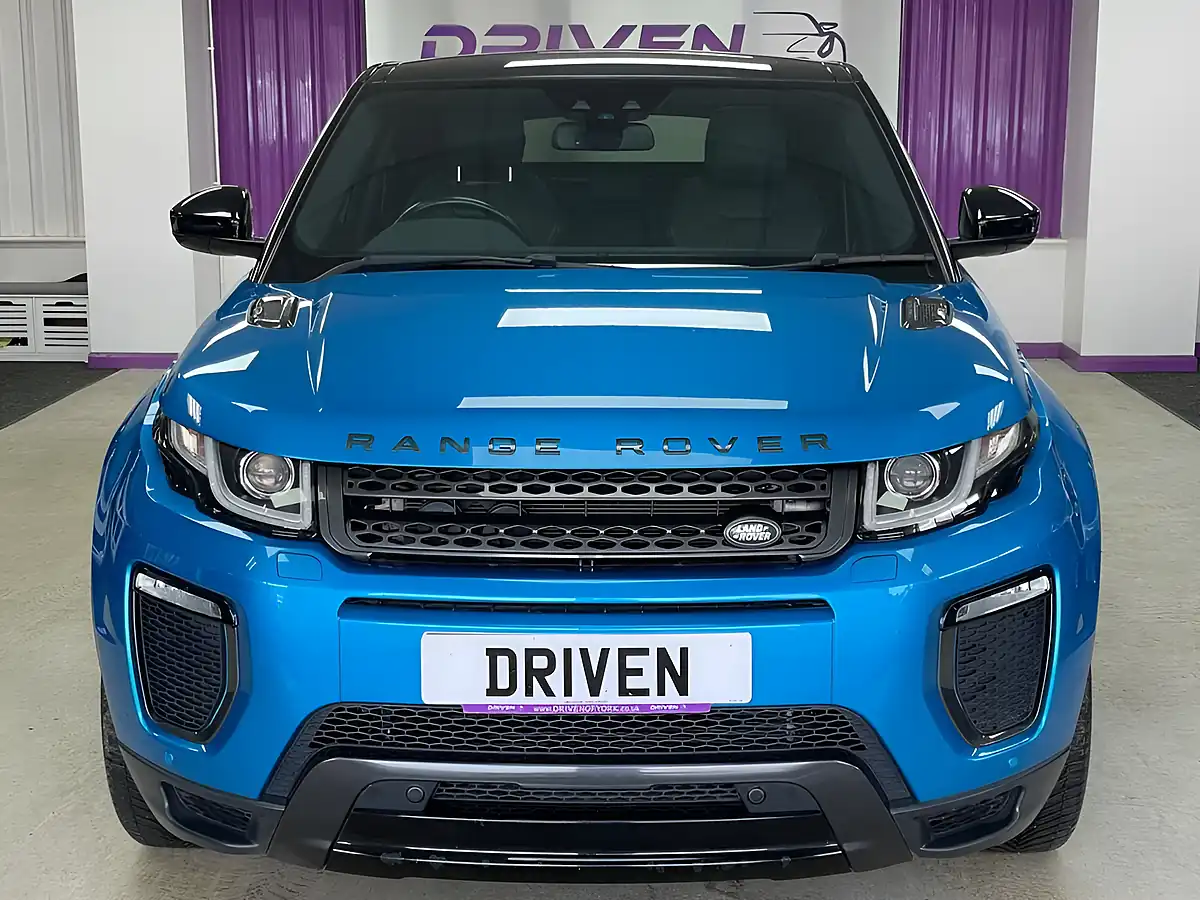 Used 2018 Land Rover Range Rover Evoque Landmark Moraine Blue - Interior and Exterior details 5