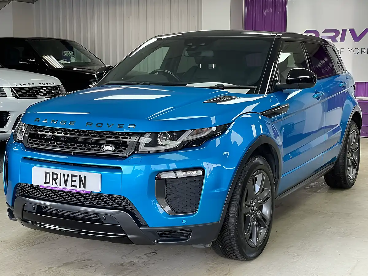 Used 2018 Land Rover Range Rover Evoque Landmark Moraine Blue - Interior and Exterior details 6