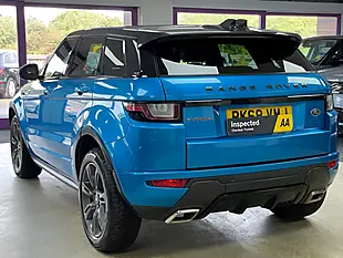 Used 2018 Land Rover Range Rover Evoque Landmark Moraine Blue - Interior and Exterior details 7