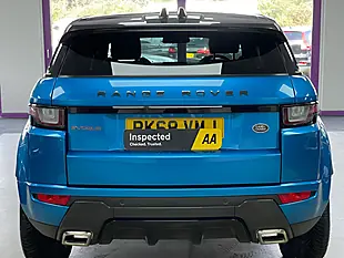 Used 2018 Land Rover Range Rover Evoque Landmark Moraine Blue - Interior and Exterior details 8