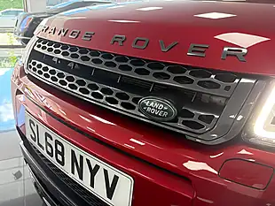 Used 2018 Land Rover Range Rover Evoque Landmark Red - Interior and Exterior details 10