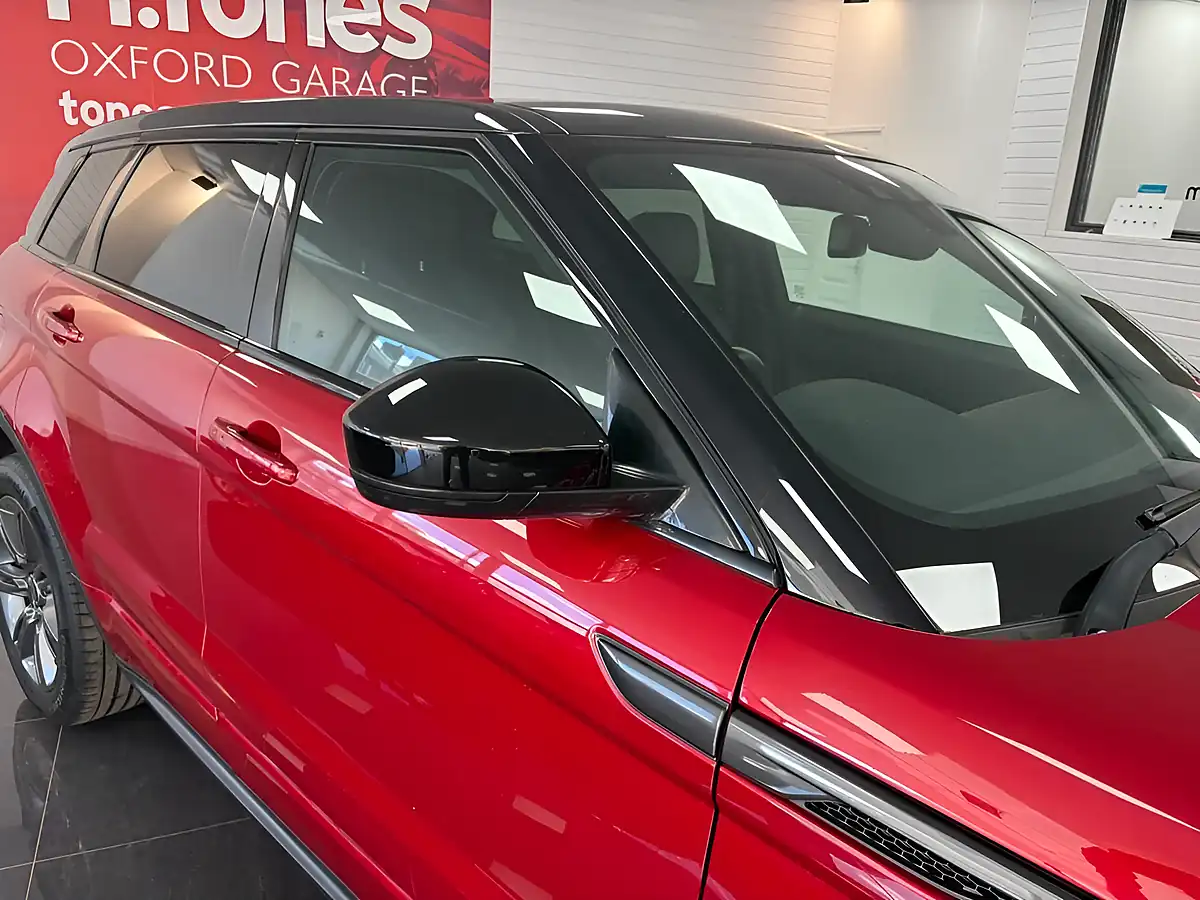 Used 2018 Land Rover Range Rover Evoque Landmark Red - Interior and Exterior details 17