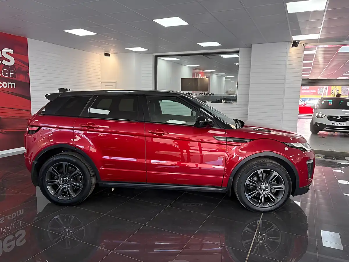 Used 2018 Land Rover Range Rover Evoque Landmark Red - Interior and Exterior details 3