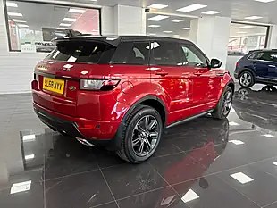 Used 2018 Land Rover Range Rover Evoque Landmark Red - Interior and Exterior details 4