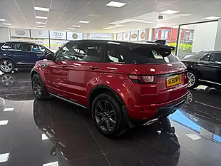 Used 2018 Land Rover Range Rover Evoque Landmark Red - Interior and Exterior details 6