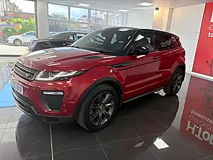 Used 2018 Land Rover Range Rover Evoque Landmark Red - Interior and Exterior details 8