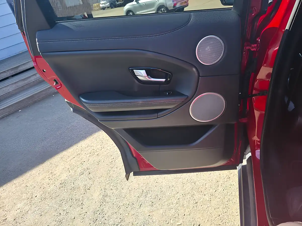 Used 2018 Land Rover Range Rover Evoque Landmark Red - Interior and Exterior details 13