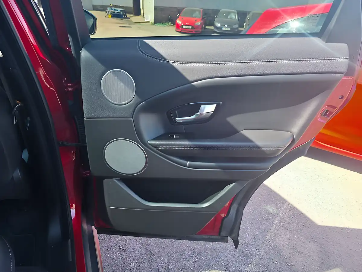 Used 2018 Land Rover Range Rover Evoque Landmark Red - Interior and Exterior details 14
