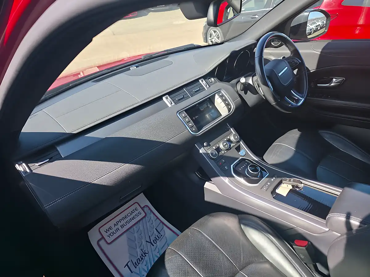 Used 2018 Land Rover Range Rover Evoque Landmark Red - Interior and Exterior details 15