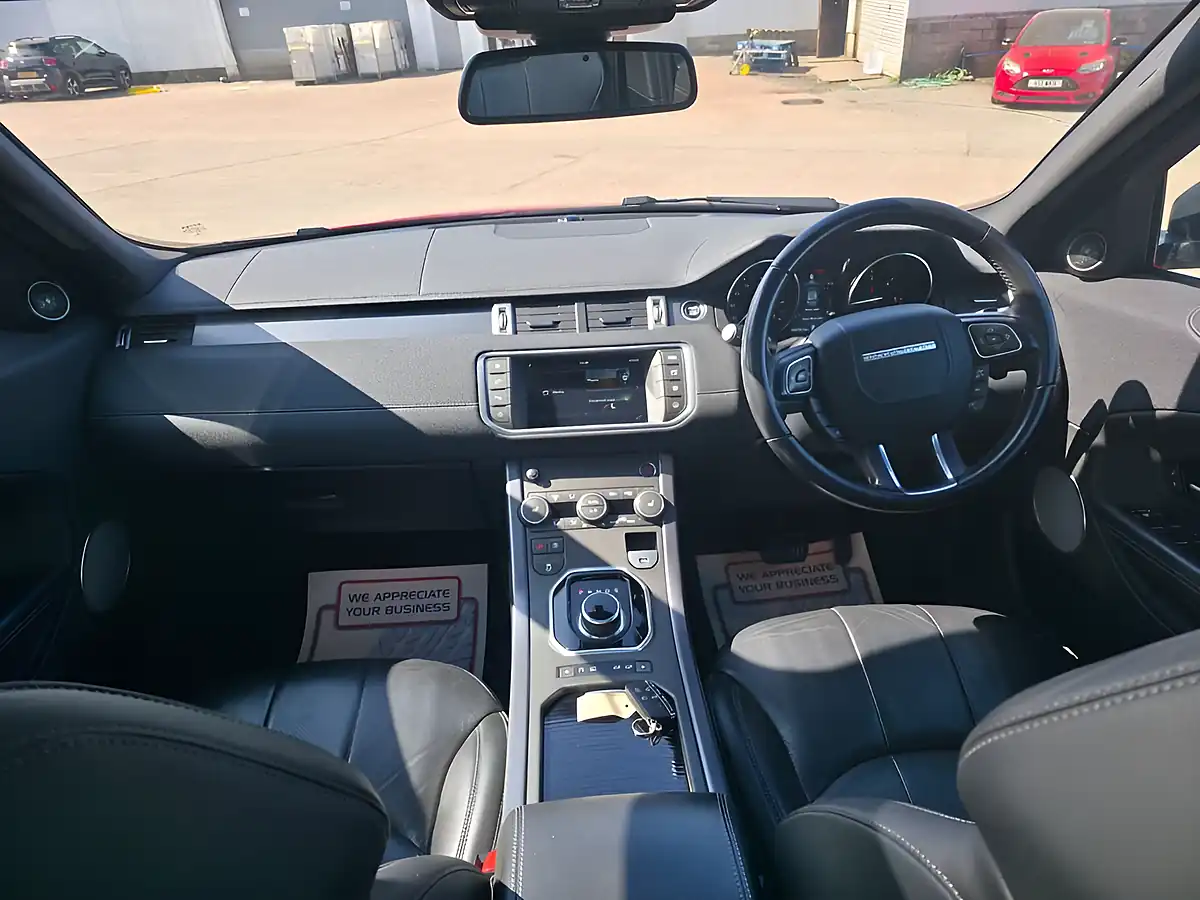 Used 2018 Land Rover Range Rover Evoque Landmark Red - Interior and Exterior details 18