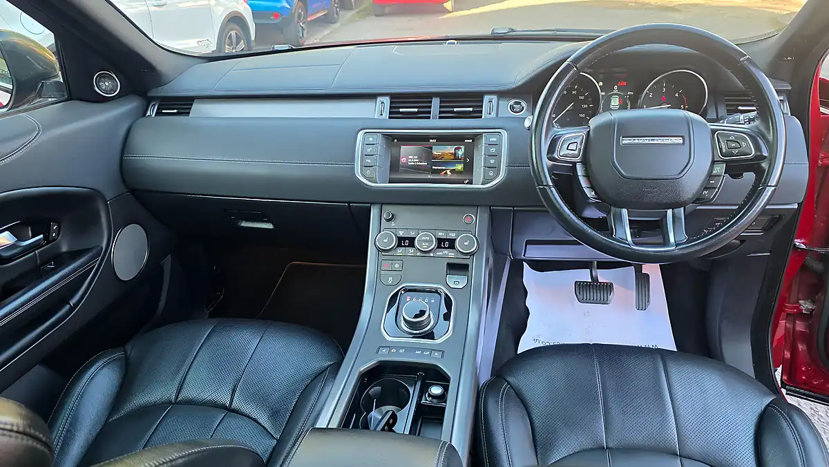 Used 2018 Land Rover Range Rover Evoque Landmark Red - Interior and Exterior details 14