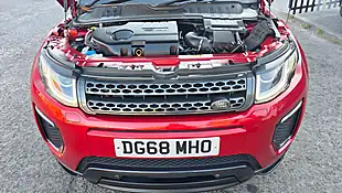 Used 2018 Land Rover Range Rover Evoque Landmark Red - Interior and Exterior details 20