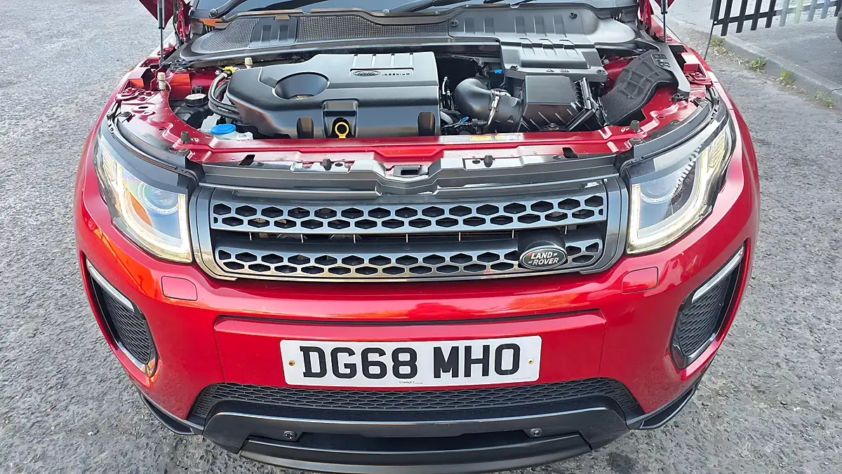 Used 2018 Land Rover Range Rover Evoque Landmark Red - Interior and Exterior details 20