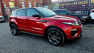 Used 2018 Land Rover Range Rover Evoque Landmark Red - Interior and Exterior details 3