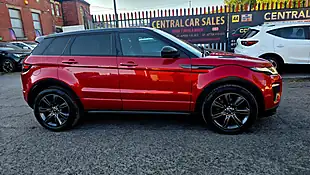 Used 2018 Land Rover Range Rover Evoque Landmark Red - Interior and Exterior details 5
