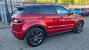 Used 2018 Land Rover Range Rover Evoque Landmark Red - Interior and Exterior details 9