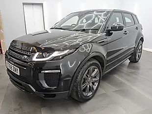 Used 2018 Land Rover Range Rover Evoque Landmark Santorini Black - Interior and Exterior details 4