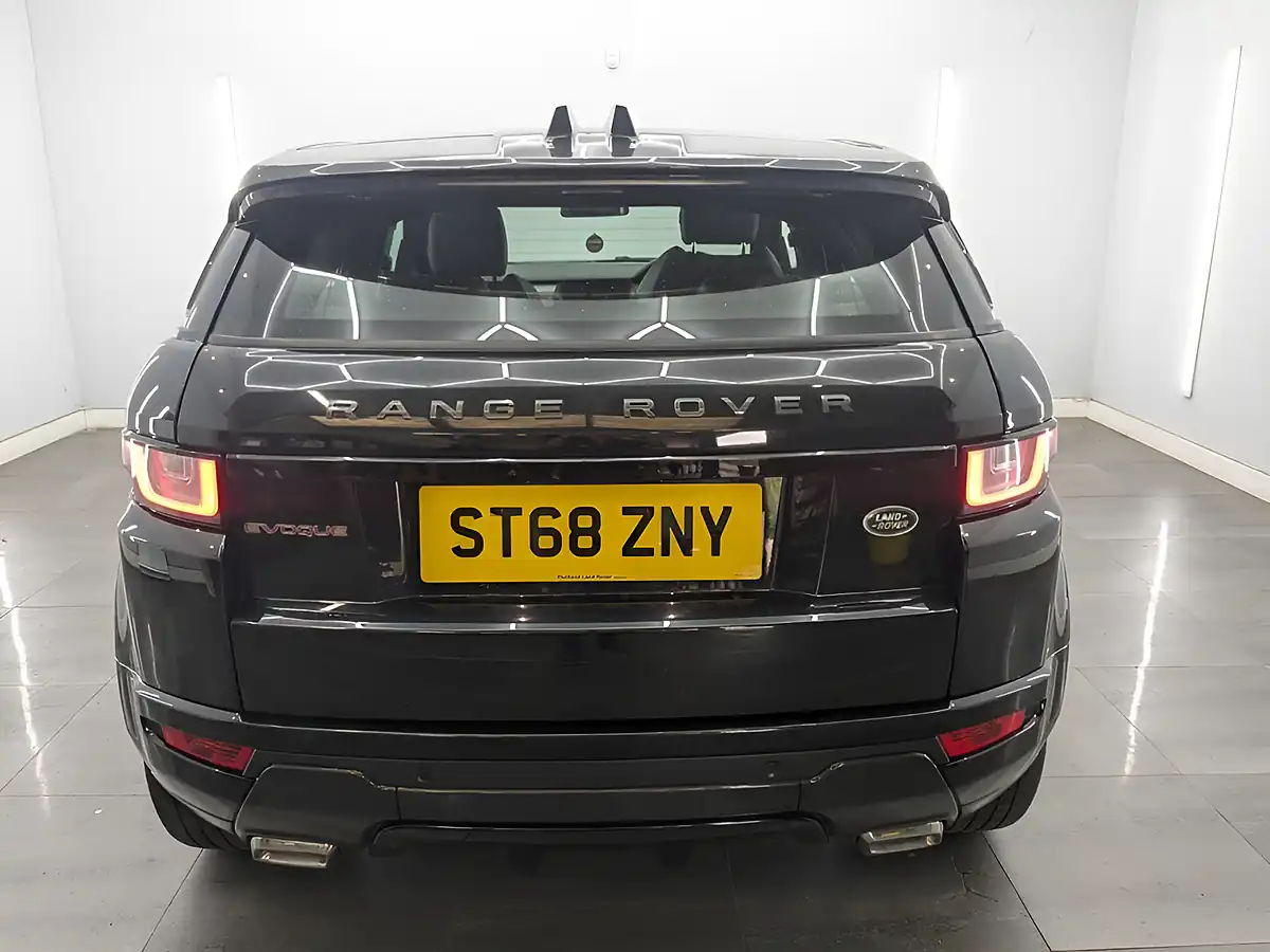 Used 2018 Land Rover Range Rover Evoque Landmark Santorini Black - Interior and Exterior details 6