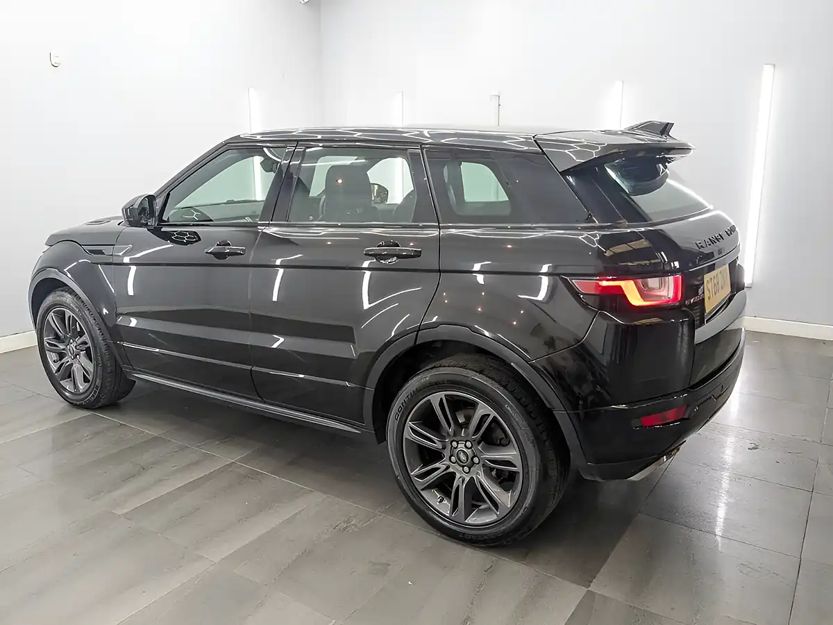 Used 2018 Land Rover Range Rover Evoque Landmark Santorini Black - Interior and Exterior details 7