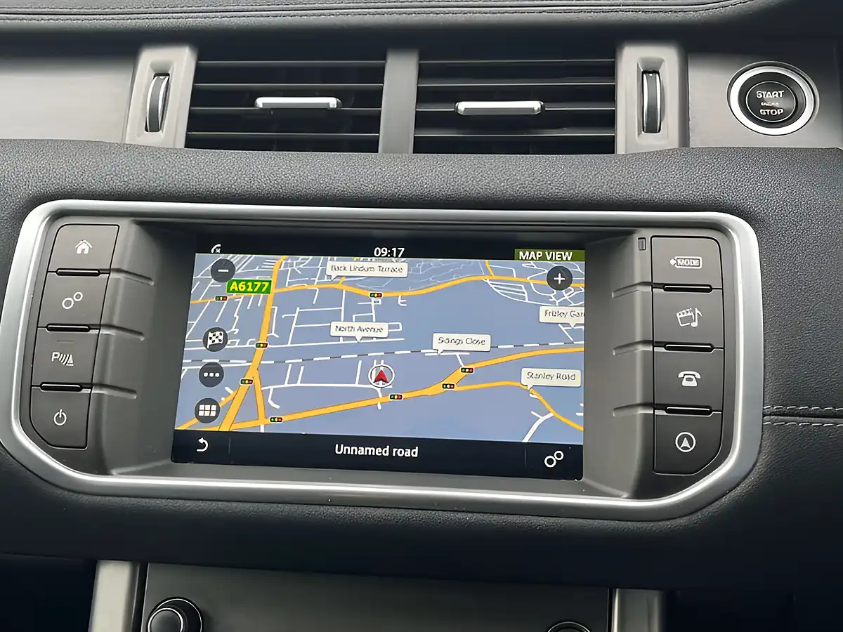 Used 2018 Land Rover Range Rover Evoque Landmark Santorini Black - Interior and Exterior details 11