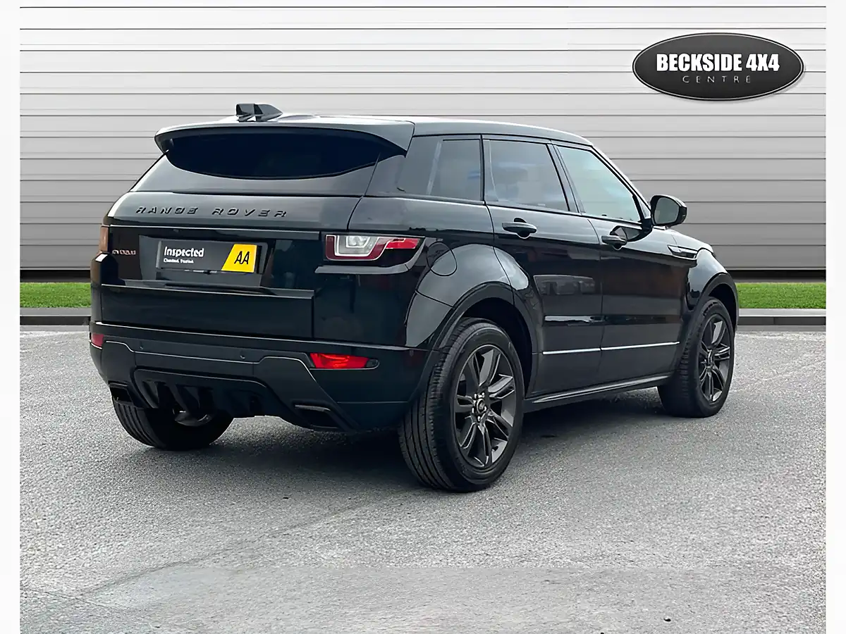 Used 2018 Land Rover Range Rover Evoque Landmark Santorini Black - Interior and Exterior details 4